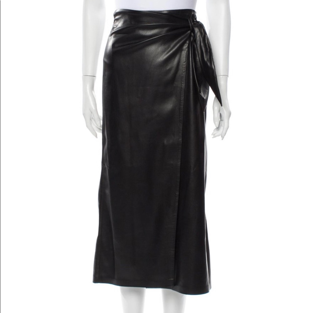 Nanushka Vegan leather skirt. Feels like butter.
